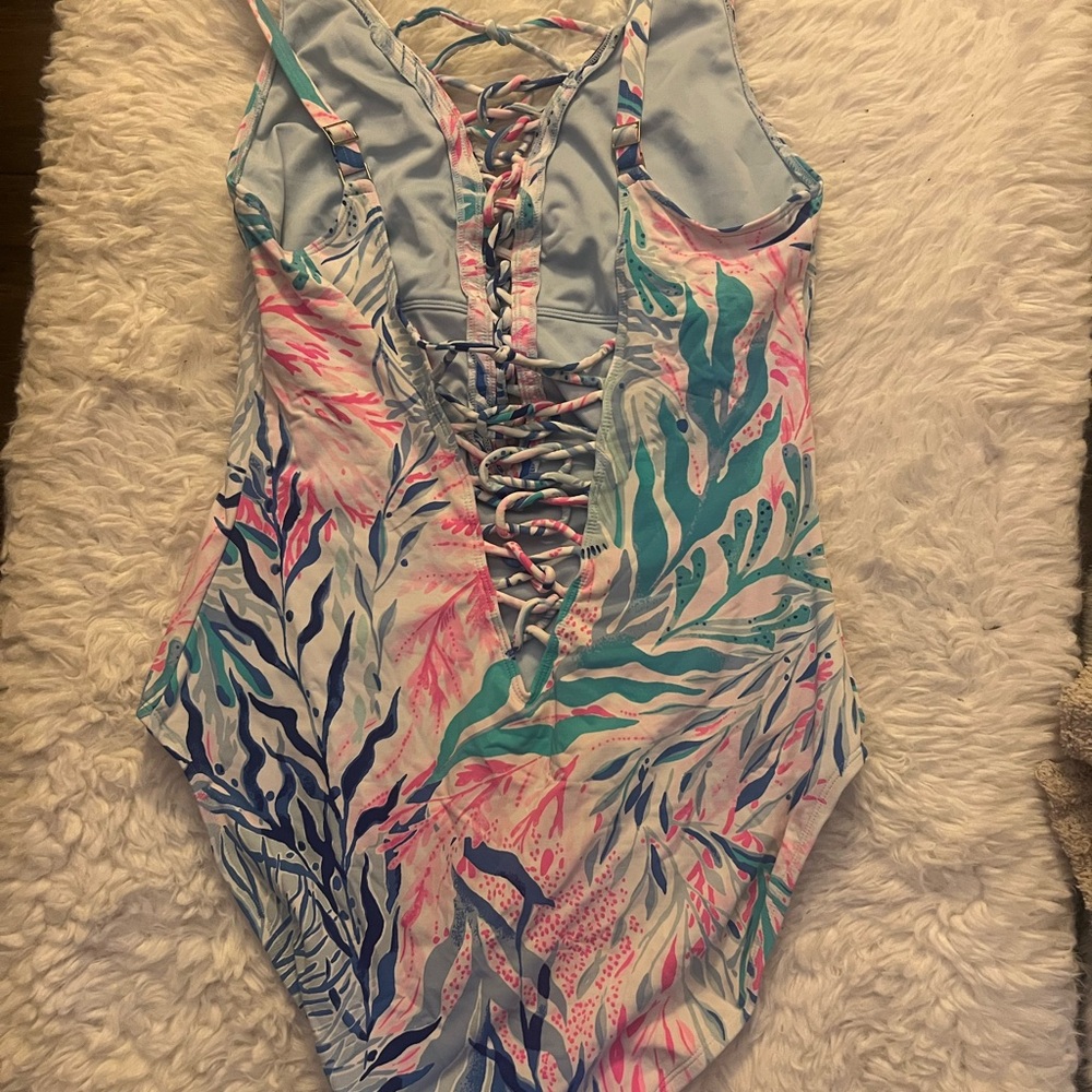 Lilly Pulitzer Vibrant Print Swimsuit